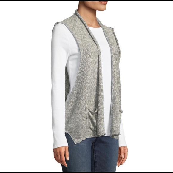 Eskandar 100% linen vest Size S - Picture 2 of 12